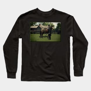 Abraham Lincoln in Coles County Long Sleeve T-Shirt